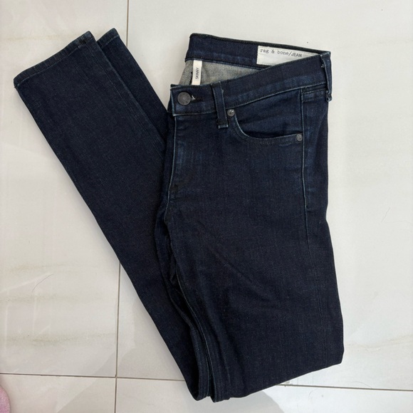 Rag & Bone $225 Skinny Dark Wash Jeans ✨ - Picture 8 of 8